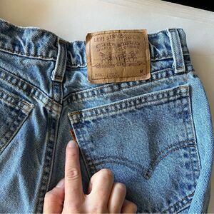 Vintage ‘97 Orange Tab Levi's, 961 Loose Fit, High Rise, Straight Leg, Mom Jeans